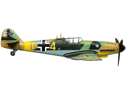 Messerschmitt Bf 109F-4 Fighter Plane "Ofw. Eberhard von Boremski 9/JG3 Eastern Front" (1942) "Oxford Aviation" Series 1/72 Diecast Model Airplane