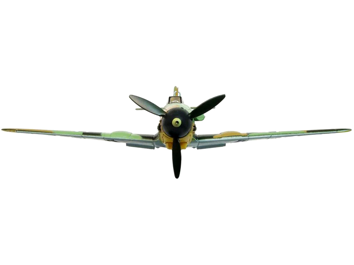 Messerschmitt Bf 109F-4 Fighter Plane "Ofw. Eberhard von Boremski 9/JG3 Eastern Front" (1942) "Oxford Aviation" Series 1/72 Diecast Model Airplane