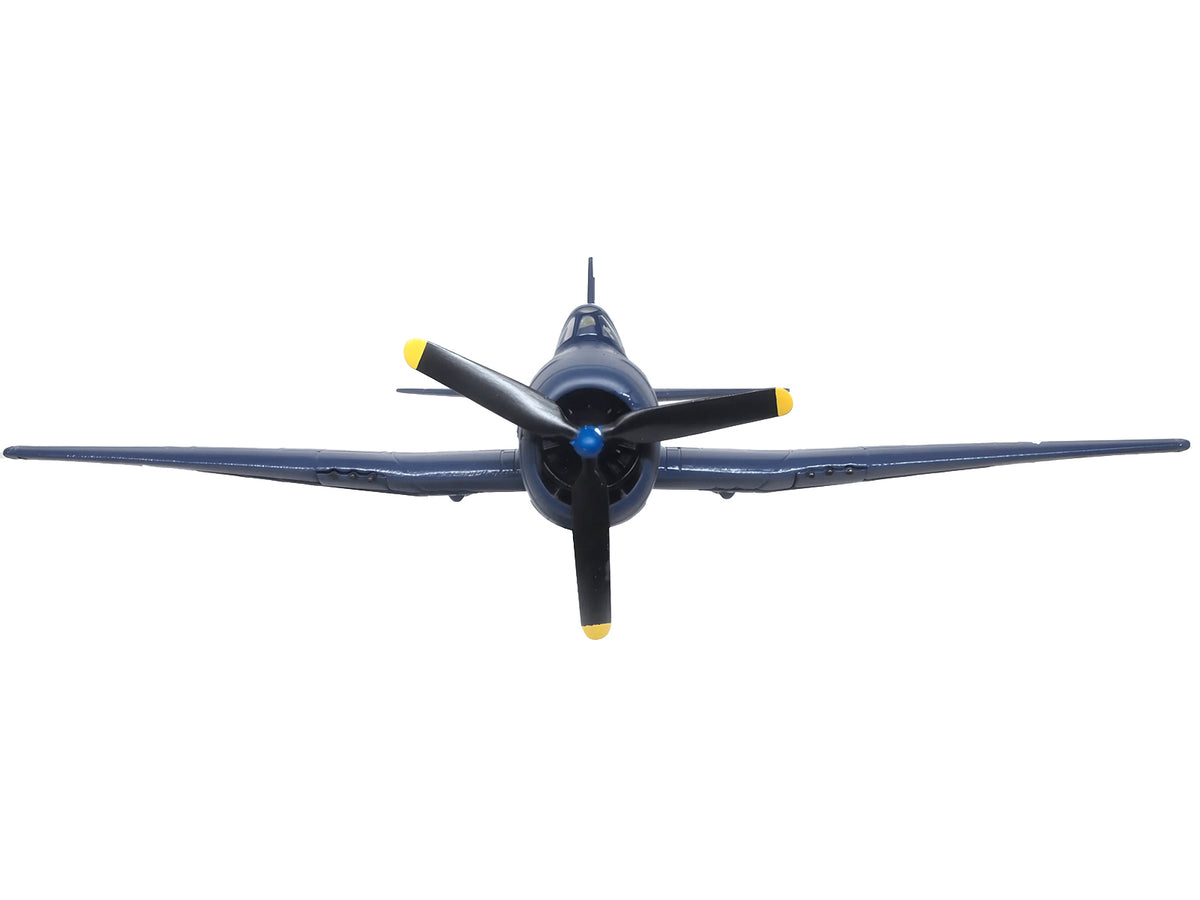 Grumman Hellcat F6F-5 Fighter Aircraft "Lt. Cdr. Willard E. Eder VS-1" (1945) United States Navy "Oxford Aviation" Series 1/72 Diecast Model Airplane