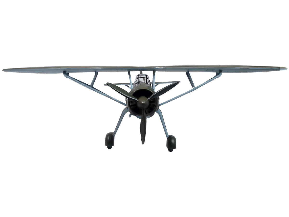 Henschel Hs 126 A-1 Reconnaissance Aircraft "Hannes Gaub Gerd Scroder 1.(H)/14 Invasion of Poland" (1939) German Luftwaffe "Oxford Aviation" Series 1/72 Diecast Model Airplane