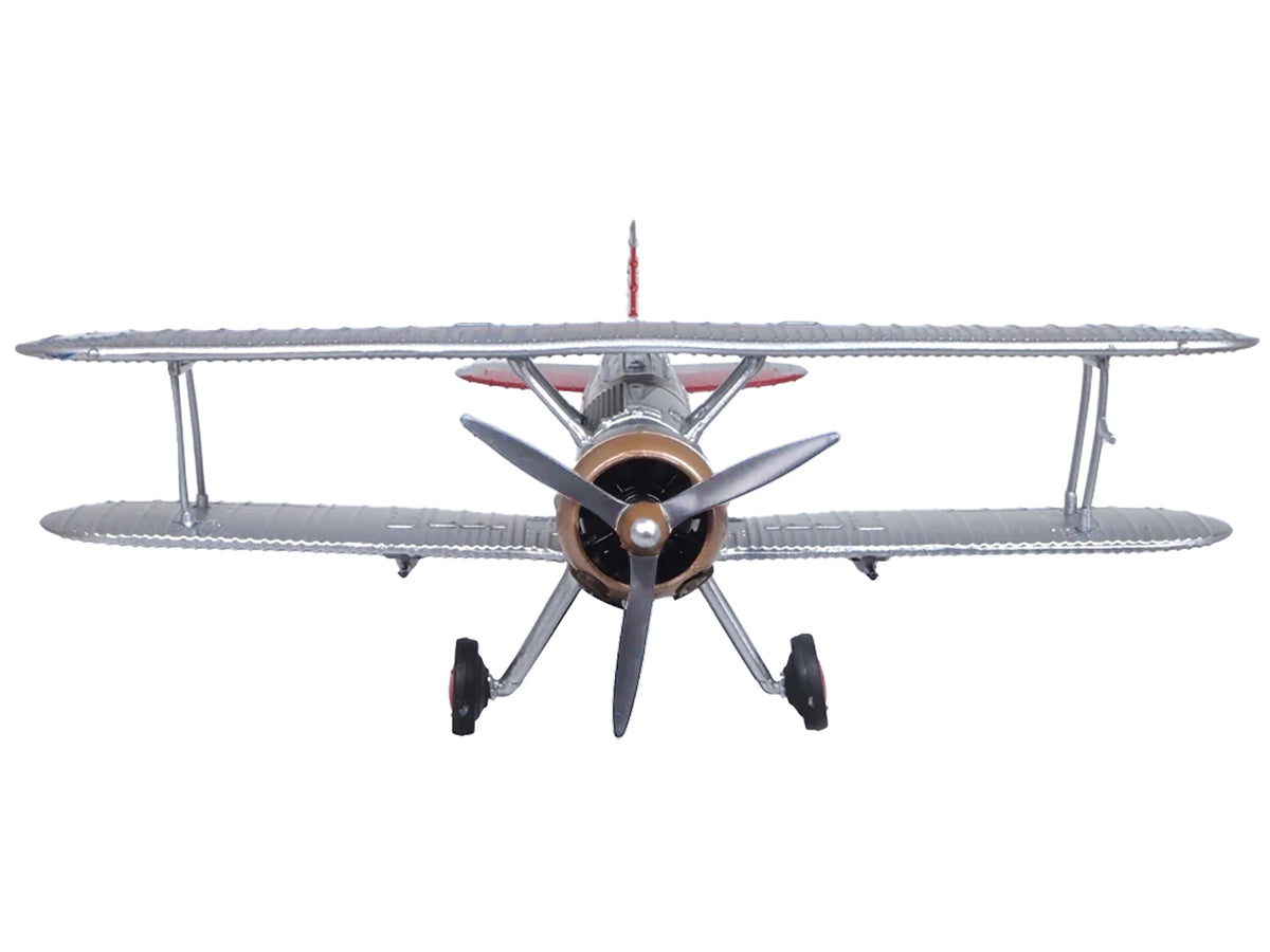 Gloster Gladiator Fighter Aircraft "No. 72 Squadron Church Fenton" (1937) British Royal Air Force "Oxford Aviation" Series 1/72 Diecast Model Airplane