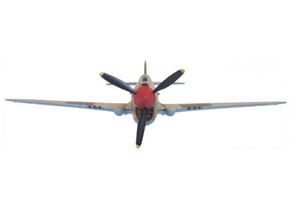 Curtiss Warhawk P-40E Fighter Aircraft "Miss Memphis 85th Fighter Squadron 79th Fighter Group North Africa" (1943) United States Army Air Forces "Oxford Aviation" Series 1/72 Diecast Model Airplane