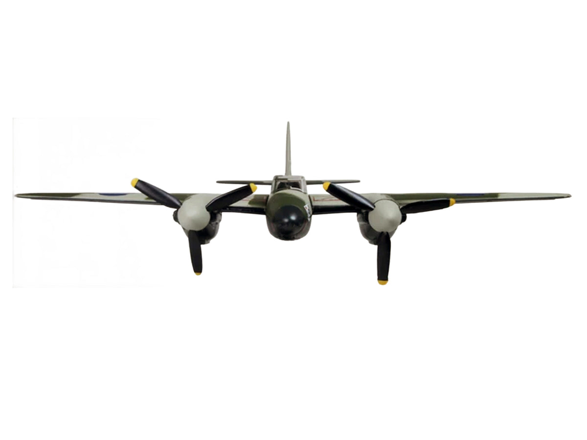 De Havilland Mosquito NF MKII Aircraft "Wing Commander Peter G. Wykeham-Barnes No. 23 Squadron Luqa Malta" (1943) Royal Air Force "Oxford Aviation" Series 1/72 Diecast Model Airplane