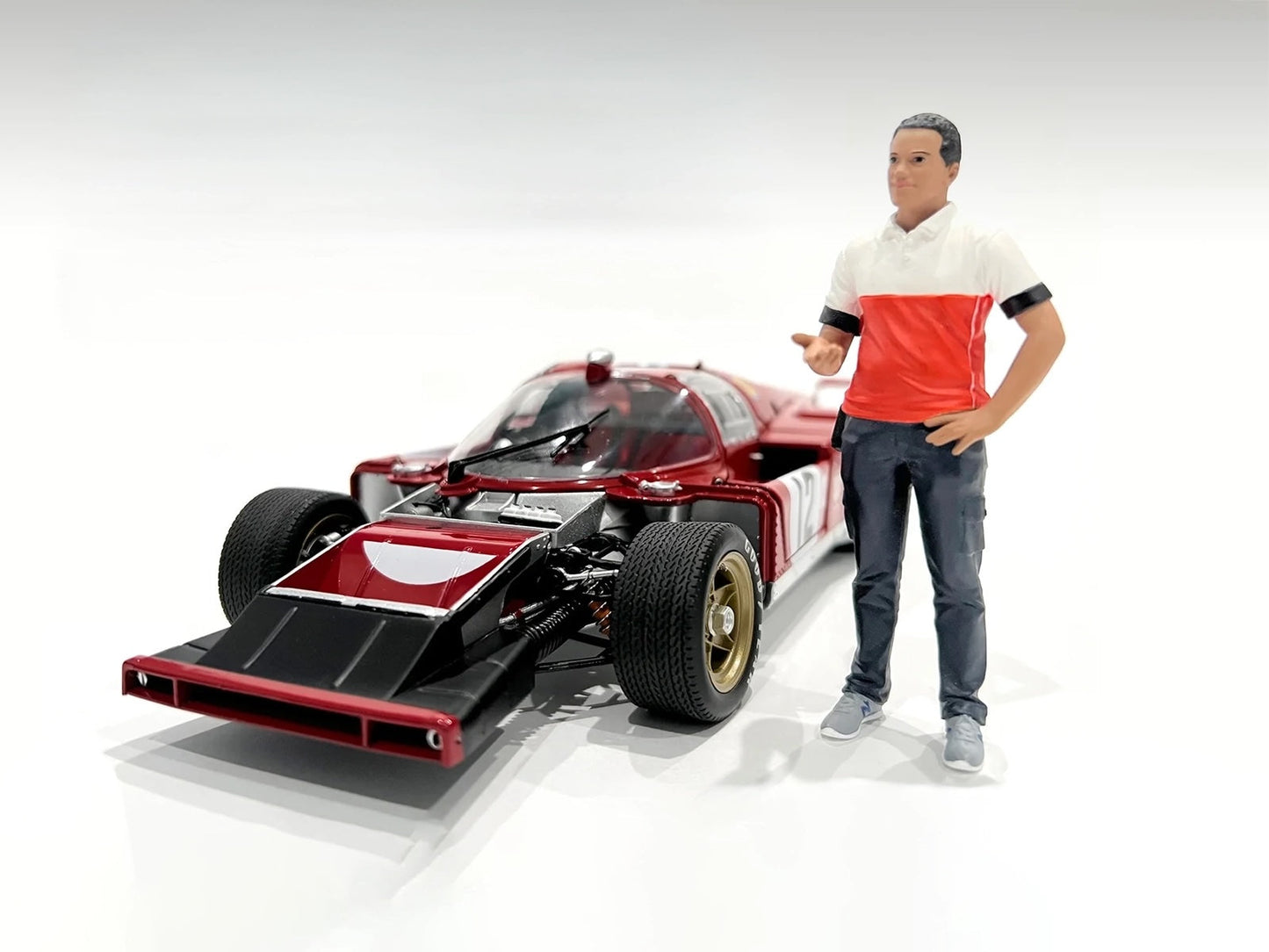 "Race Crew" Figure #4 for 1/18 scale models