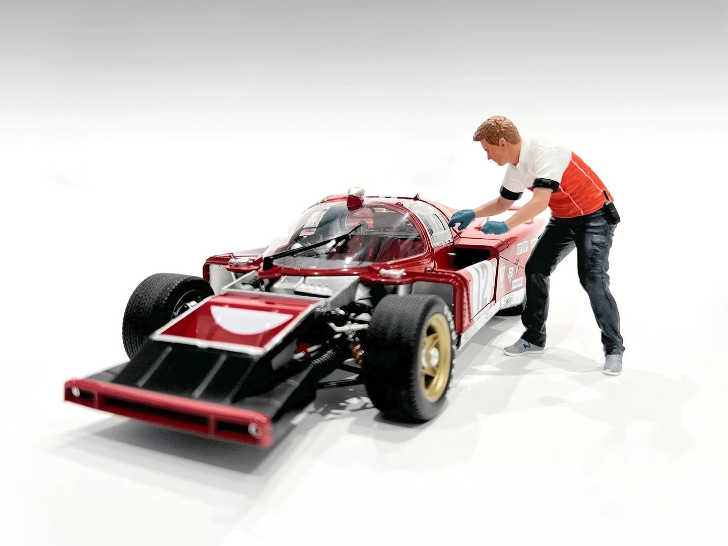 "Race Crew" Figure #6 for 1/18 scale models