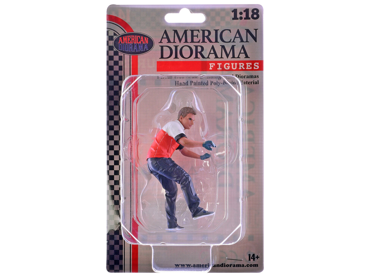 "Race Crew" Figure #6 for 1/18 scale models