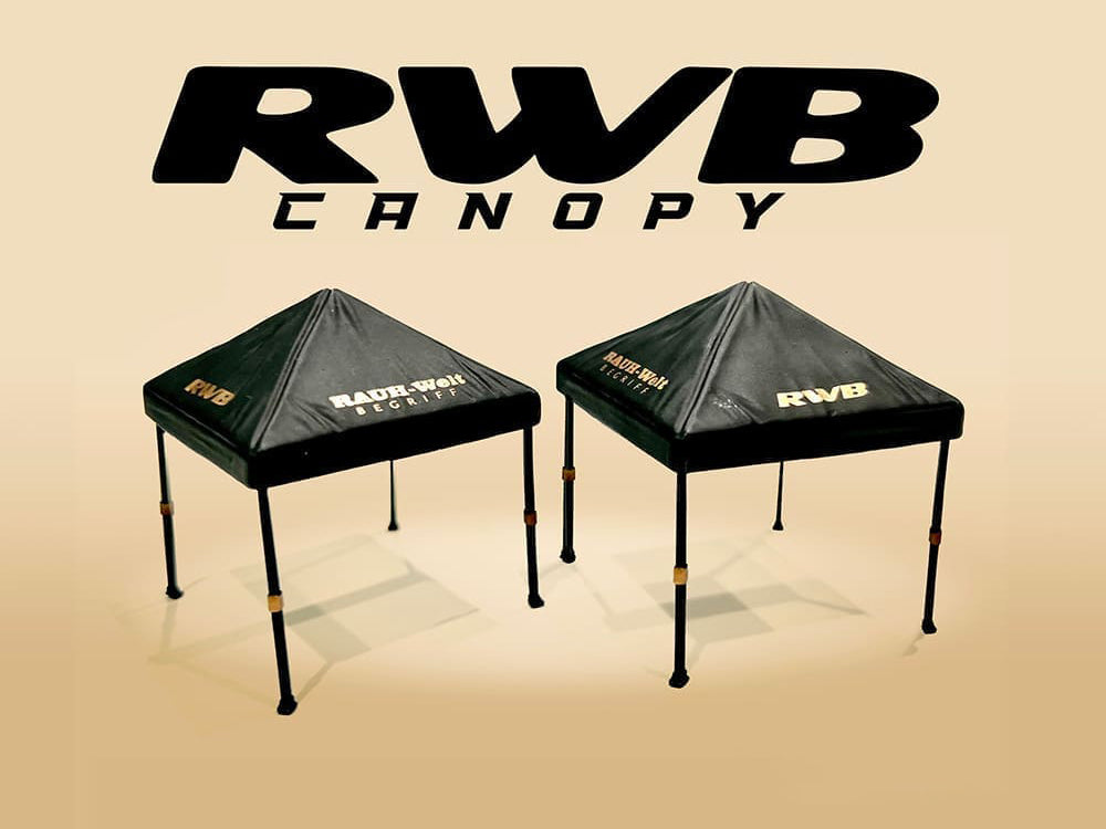 "RWB (RAUH-Welt BEGRIFF)" Canopy 2 Piece Set Black Limited Edition for 1/64 Scale Models