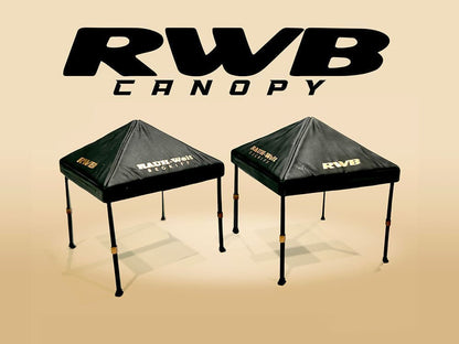 "RWB (RAUH-Welt BEGRIFF)" Canopy 2 Piece Set Black Limited Edition for 1/64 Scale Models