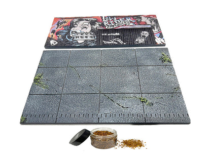 "American Diorama X INK BMBRS - LA Lowrider" Street Art Diorama for 1/64 Scale Models
