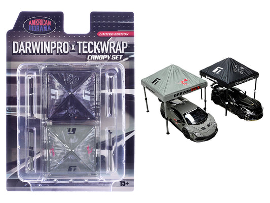 "DarwinPro x Teckwrap" Canopy 2 Piece Set Limited Edition for 1/64 Scale Models