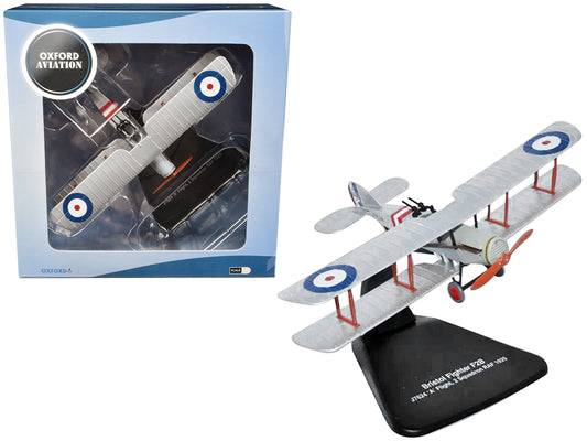 Bristol F2B Fighter Plane "J7624 'A' Flight 2 Squadron RAF" (1925) "Oxford Aviation" Series 1/72 Diecast Model Airplane
