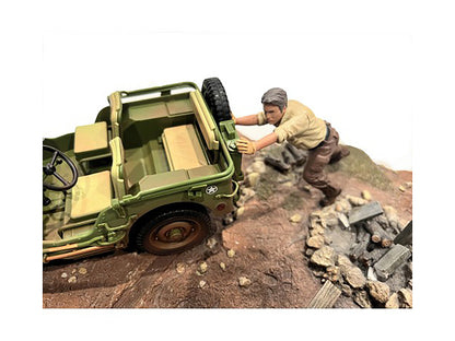 "4X4 Mechanic" Figure 5 for 1/18 Scale Models
