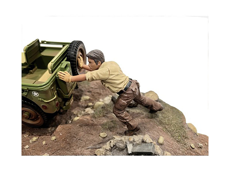"4X4 Mechanic" Figure 5 for 1/18 Scale Models