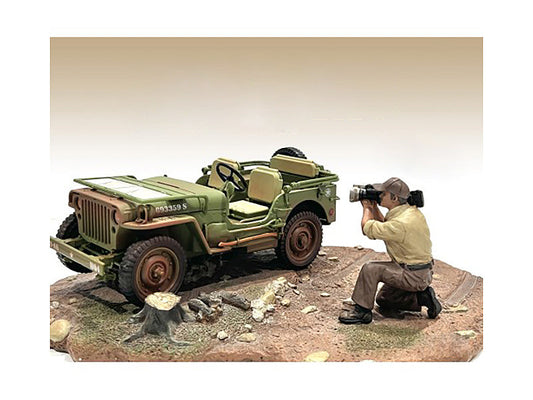 "4X4 Mechanic" Figure 7 for 1/18 Scale Models