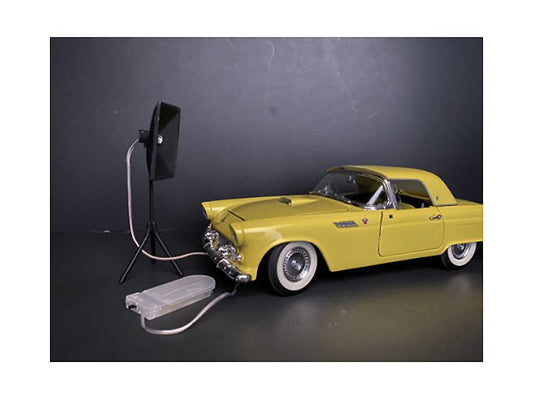 Photographer Lighting Kit, Set of 2 Lights for 1/24 Scale Models