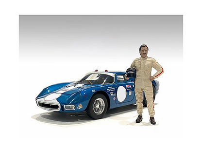 "Racing Legends" 60's Set of 2 Diecast Figures for 1/43 Scale Models