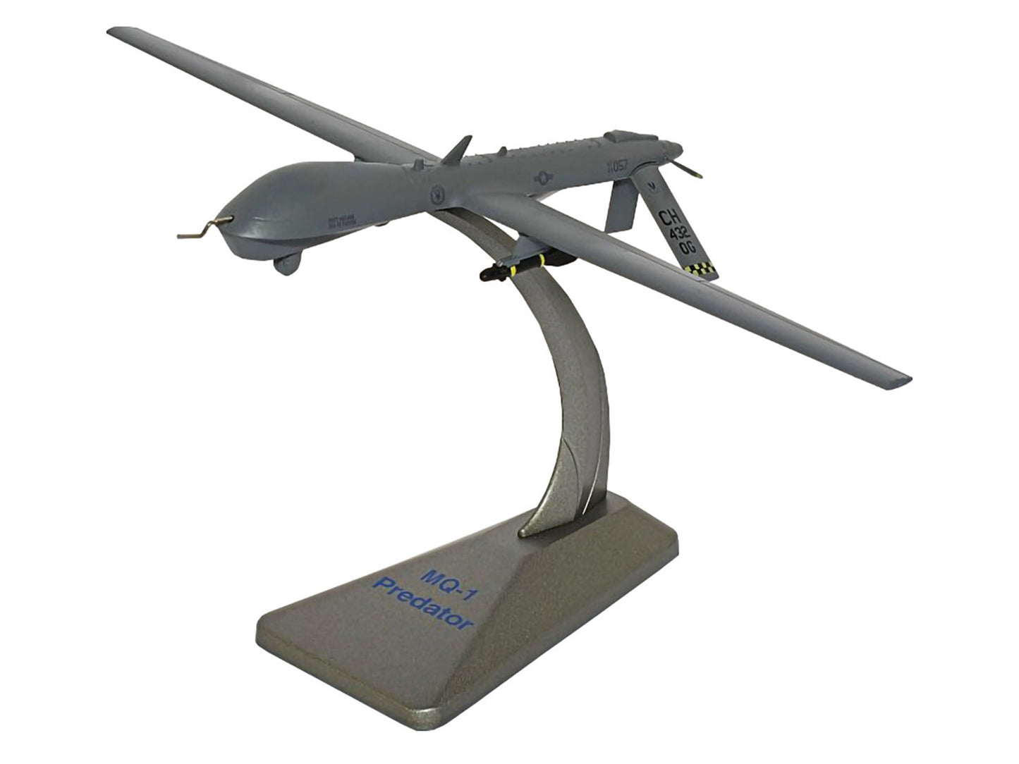 General Atomics MQ-1 Predator UAV Drone "United States Air Force" 1/72 Diecast Model