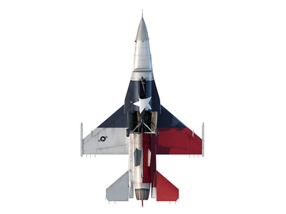 Lockheed F-16C Fighting Falcon Fighter Aircraft "301st FW 457th FS Spads 75th Anniversary" (2019) United States Air Force "Collector Series" 1/100 Diecast Model