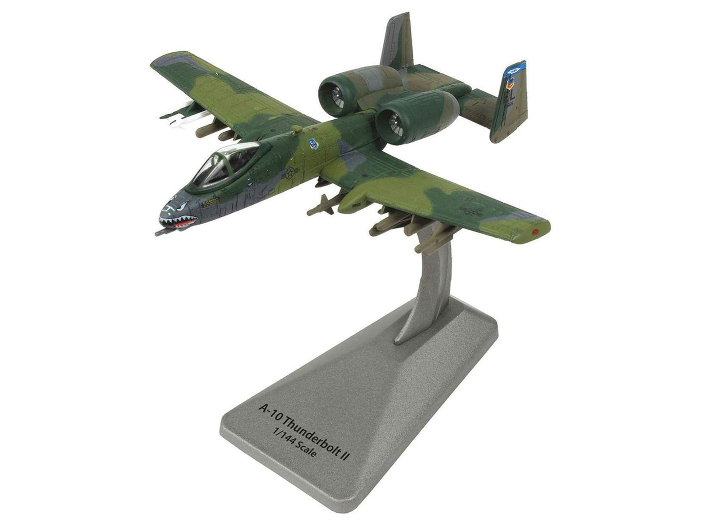 Fairchild Republic A-10 Thunderbolt II Aircraft "23rd TFW 74th TFS Flying Tigers" United States Air Force "Collector Series" 1/144 Diecast Model