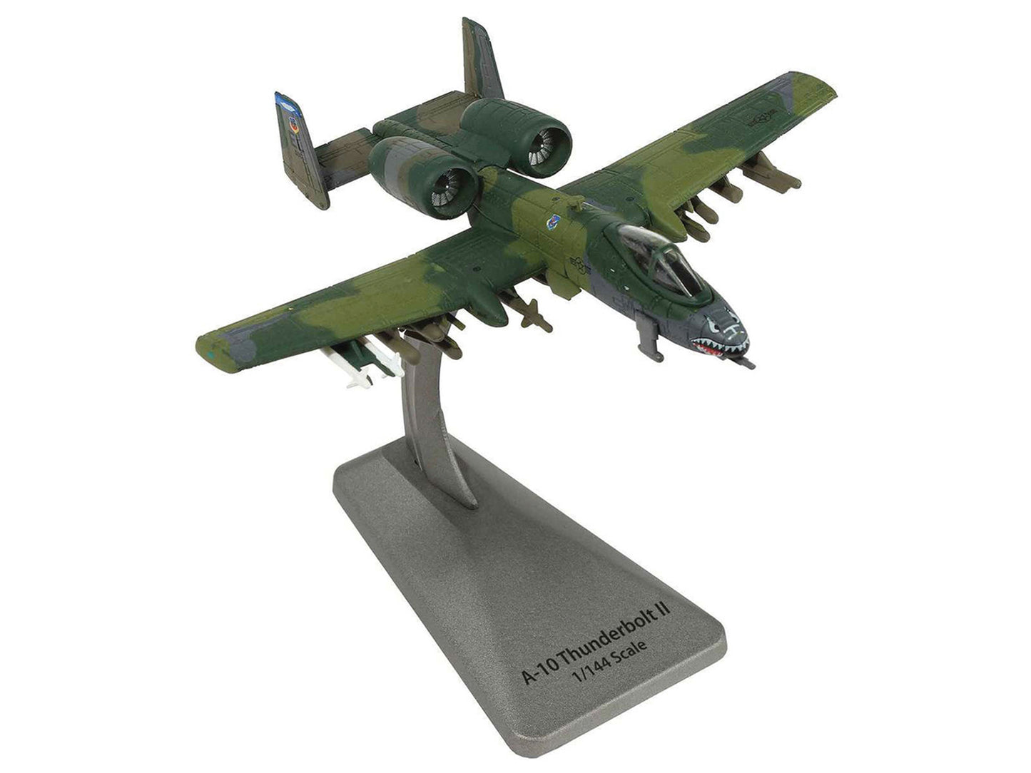 Fairchild Republic A-10 Thunderbolt II Aircraft "23rd TFW 74th TFS Flying Tigers" United States Air Force "Collector Series" 1/144 Diecast Model