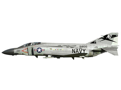 McDonnell Douglas F-4 Phantom II Aircraft "VF-96 Fighting Falcons Showtime 100 Lieutenant Randy Cunningham USS Constellation Vietnam" (1972) United States Navy "Collector Series" 1/144 Diecast Model