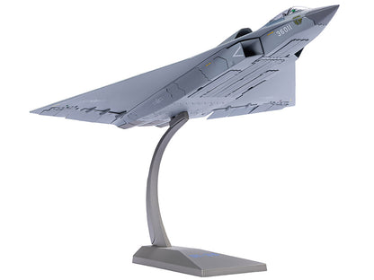 CAC J-36 Stealth Fighter Aircraft "Chinese Military" People’s Liberation Army Air Force 1/100 Diecast Model