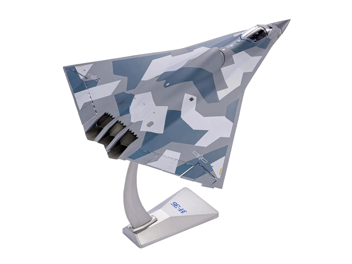 CAC J-36 Stealth Aircraft "People's Liberation Army Air Force" 1/72 Diecast Model
