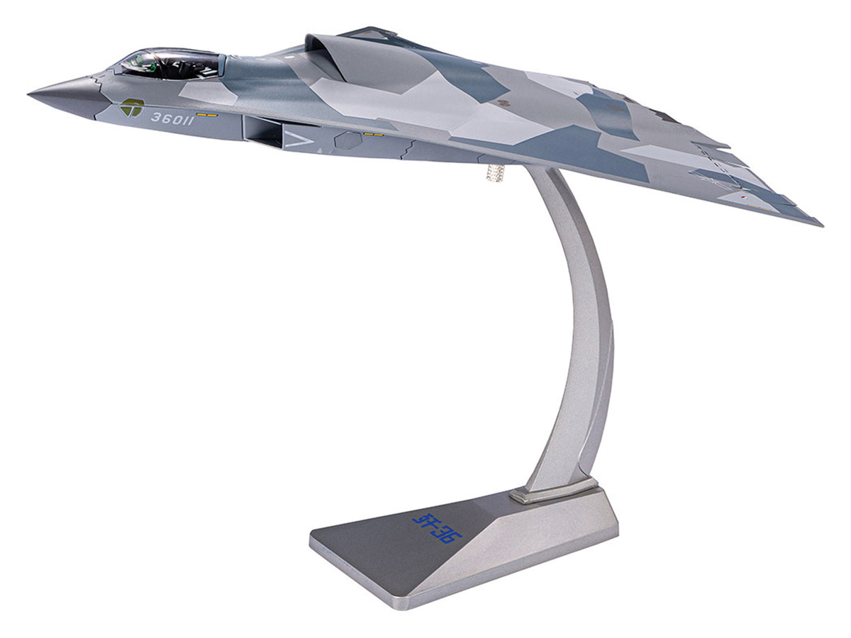 CAC J-36 Stealth Aircraft "People's Liberation Army Air Force" 1/72 Diecast Model