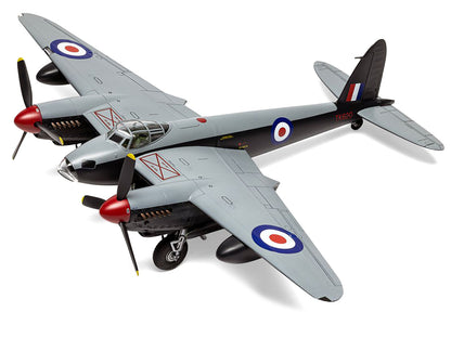Level 2 Model Kit De Havilland Mosquito B.XVI/B.35/TT.35 Aircraft with 3 Scheme Options 1/72 Plastic Model Kit