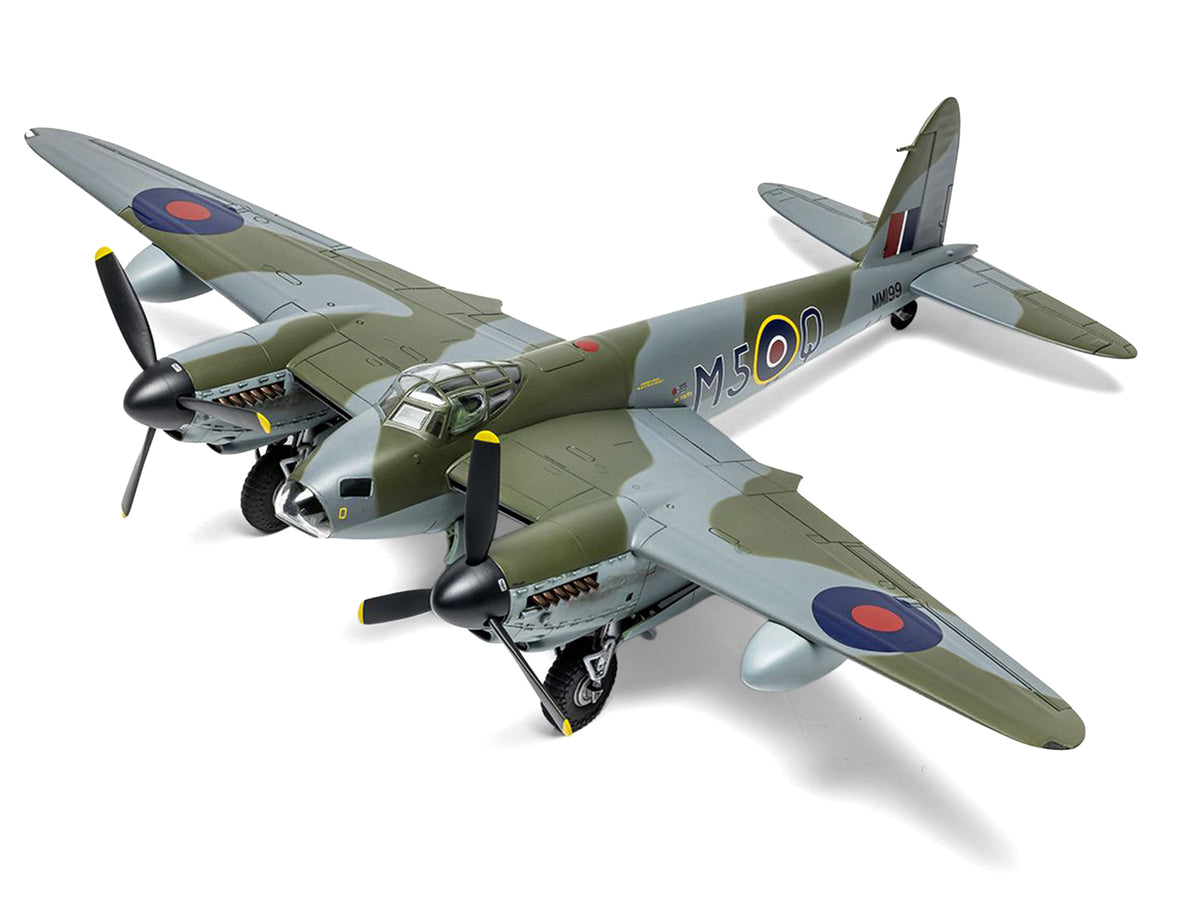 Level 2 Model Kit De Havilland Mosquito B.XVI/B.35/TT.35 Aircraft with 3 Scheme Options 1/72 Plastic Model Kit