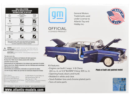 Skill 3 Model Kit 1955 Chevrolet Bel Air Hardtop "Route 66" 1/25 Scale Model