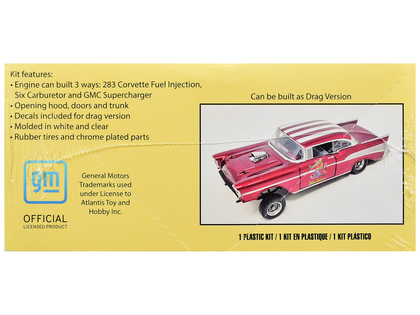Skill 3 Model Kit 1957 Chevrolet Bel Air Hardtop 1/25 Scale Model