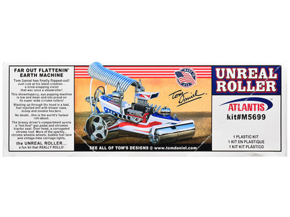 Skill 2 Model Kit Tom Daniel's Unreal Roller "America 250th Anniversary" Edition 1/24 Scale Model