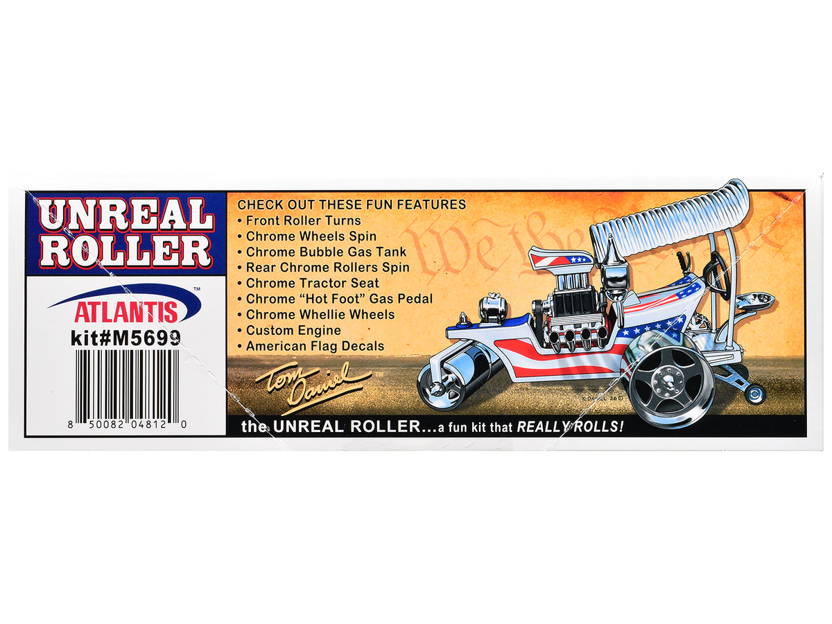 Skill 2 Model Kit Tom Daniel's Unreal Roller "America 250th Anniversary" Edition 1/24 Scale Model