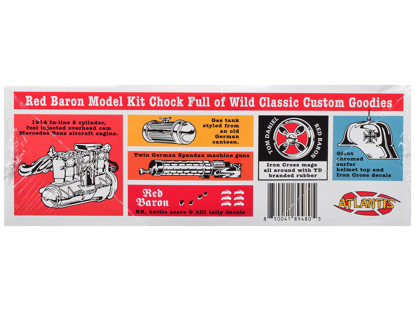 Skill 2 Model Kit Tom Daniel's Red Baron Show Rod 1/24 Scale Model
