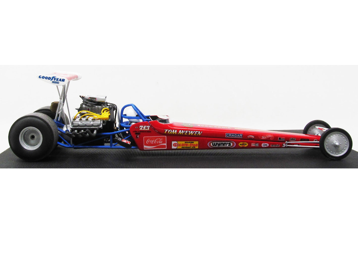 Skill 2 Model Kit Tom McEwen's "Mongoose" Rear Engine Dragster 1/24 Scale Model