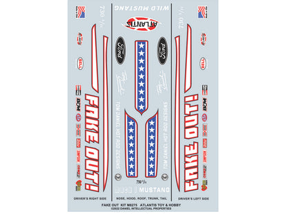 Model Kit Tom Daniel's "FAKE OUT!" Classic Funny Car (Snap-to-Build) 1/32 Scale Model