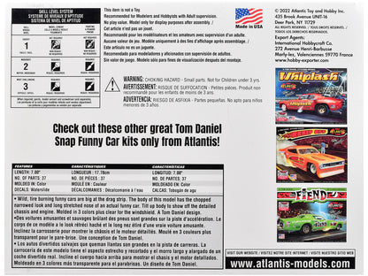 Model Kit Tom Daniel's "FAKE OUT!" Classic Funny Car (Snap-to-Build) 1/32 Scale Model