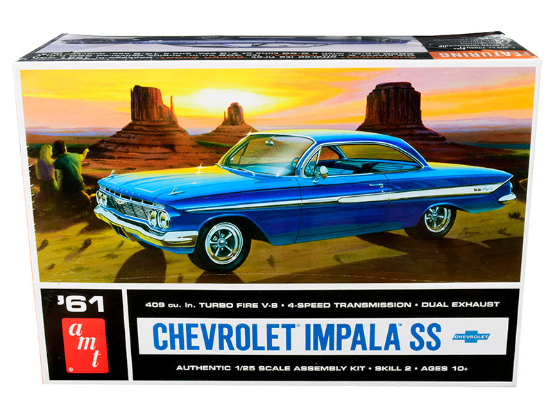 Skill 2 Model Kit 1961 Chevrolet Impala SS 1/25 Scale Model