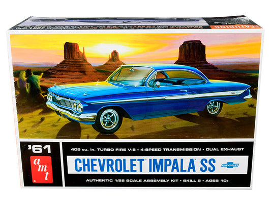 Skill 2 Model Kit 1961 Chevrolet Impala SS 1/25 Scale Model