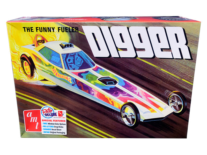 Skill 2 Model Kit Digger Dragster "The Funny Fueler" 1/25 Scale Model