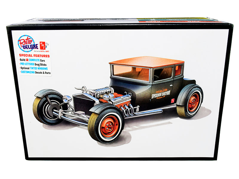 Skill 2 Model Kit 1925 Ford Model T "Chopped" Set of 2 pieces 1/25 Scale Model