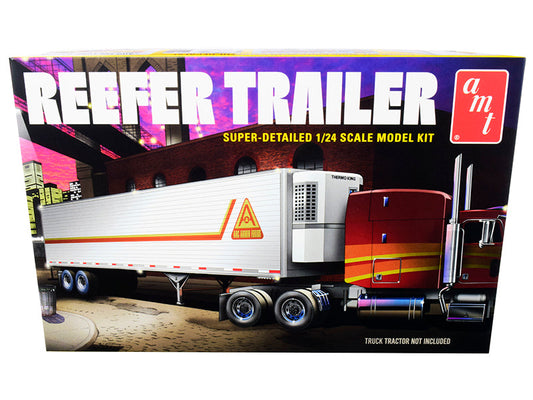 Skill 3 Model Kit Reefer Trailer 1/24 Scale Model