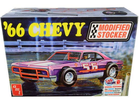 Skill 2 Model Kit 1966 Chevrolet Impala Modified Stocker 1/25 Scale Model