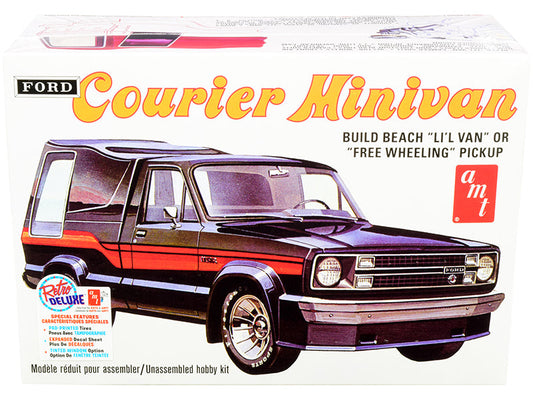 Skill 2 Model Kit 1978 Ford Courier Minivan 2-in-1 Kit 1/25 Scale Model