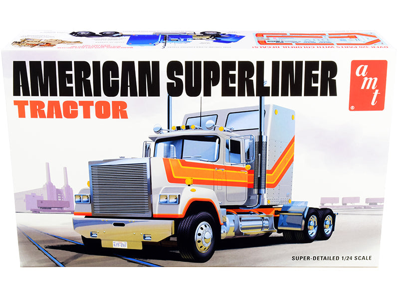 Skill 3 Model Kit American Superliner Semi Tractor 1/24 Scale Model