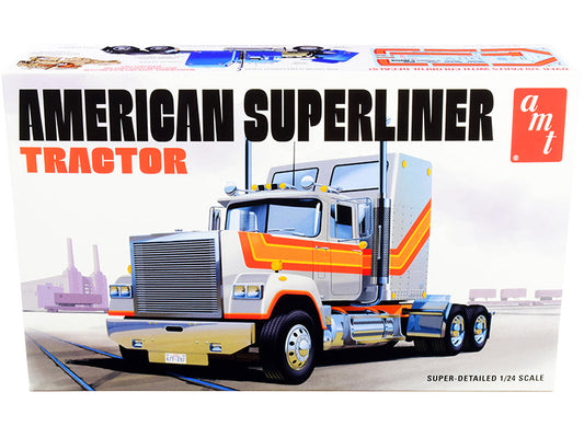Skill 3 Model Kit American Superliner Semi Tractor 1/24 Scale Model
