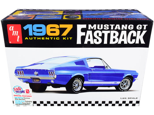 Skill 2 Model Kit 1967 Ford Mustang GT Fastback 1/25 Scale Model