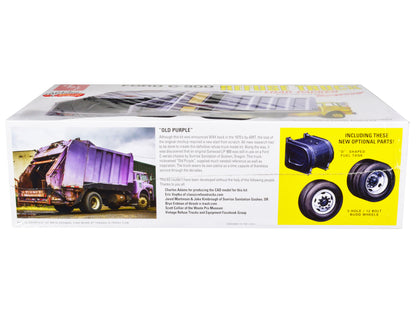 Skill 3 Model Kit Ford C-900 GarWood Refuse Garbage Truck with Load-Packer 1/25 Scale Model