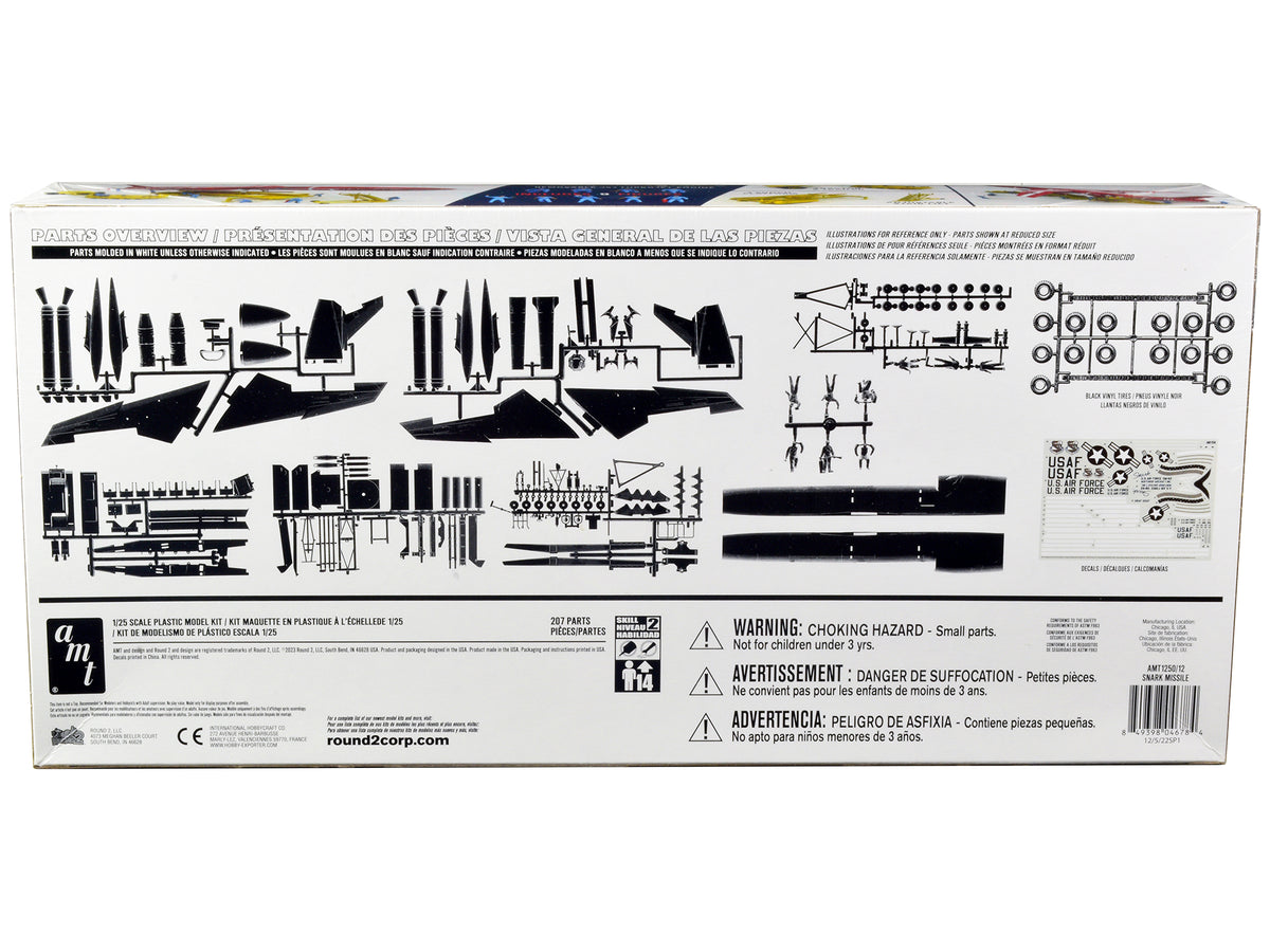 Skill 2 Model Kit Northrop SM-62 Snark Intercontinental Guided Missile 1/48 Scale Model